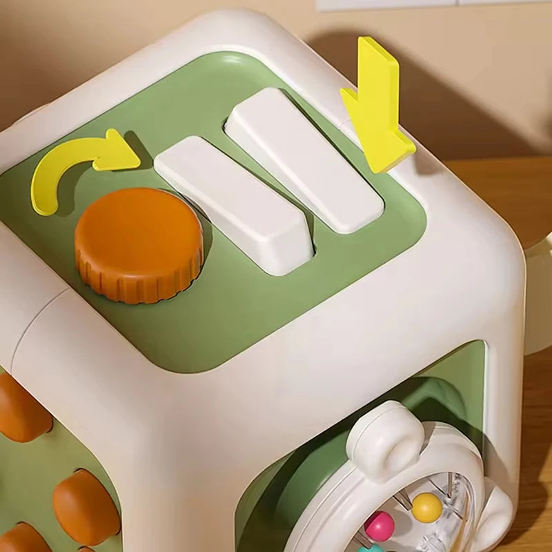 6 in 1 Aktivitätswürfel - Montessori